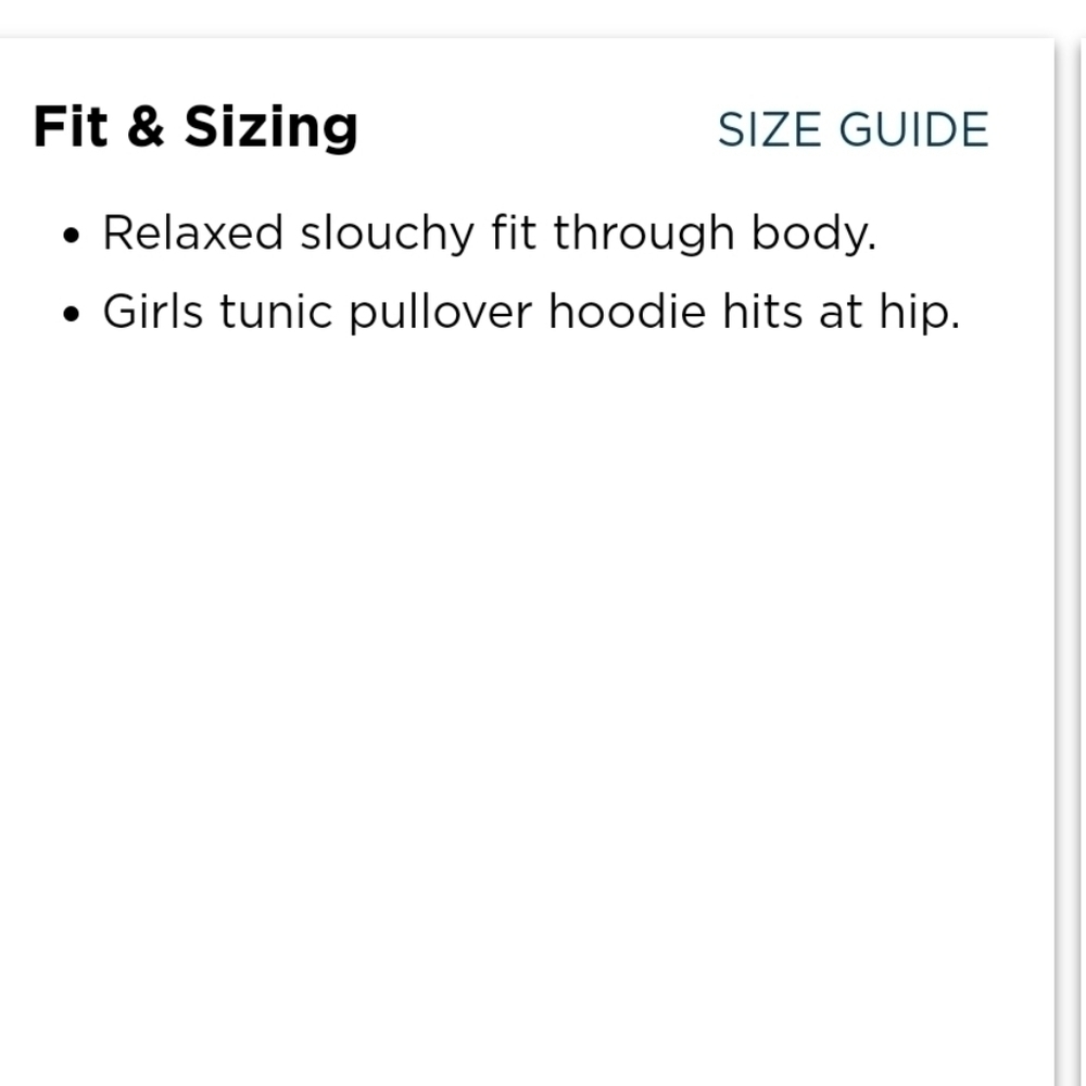 Old Navy Pullover Tunic Hoodie for Girls - Picture 4 of 12